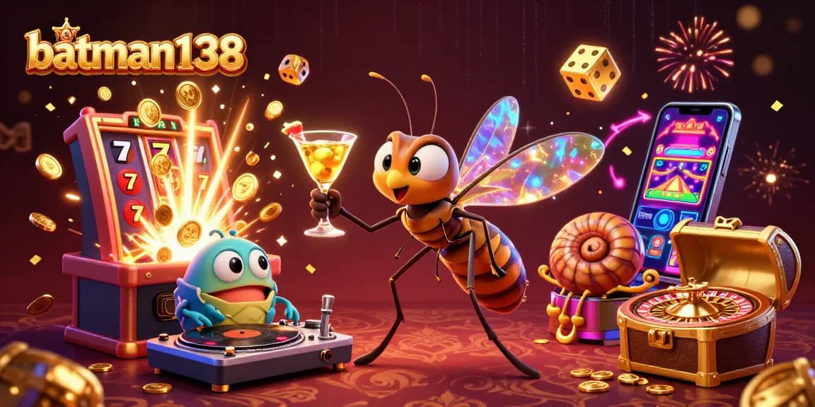 Experience the thrill of winning with batman138 in this vibrant online casino scene!