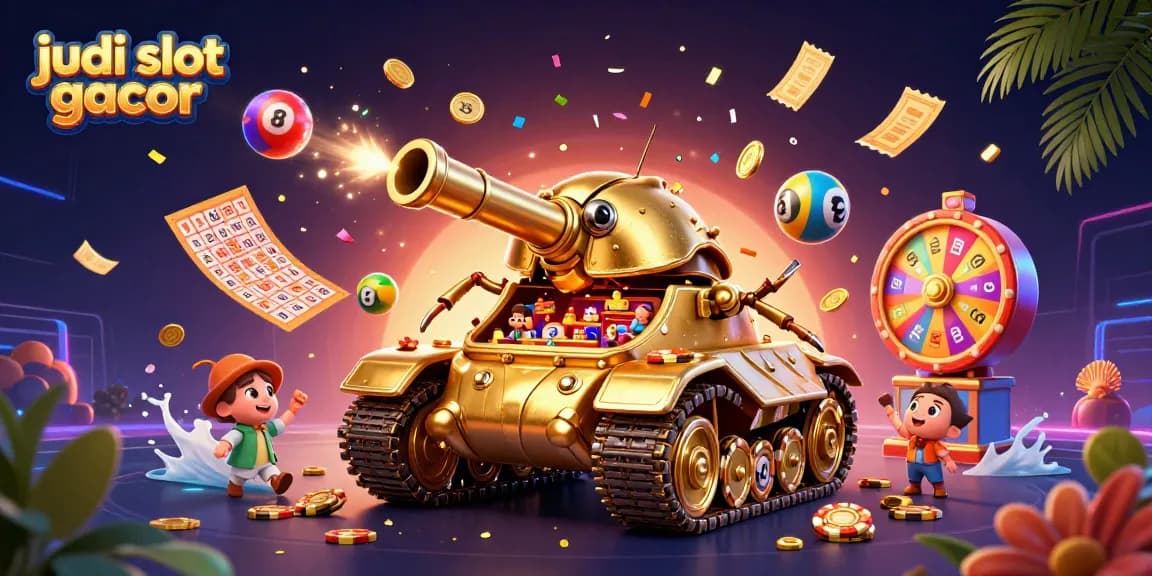Experience judi slot gacor with vibrant 3D casino scenes filled with engaging gaming elements and excitement.