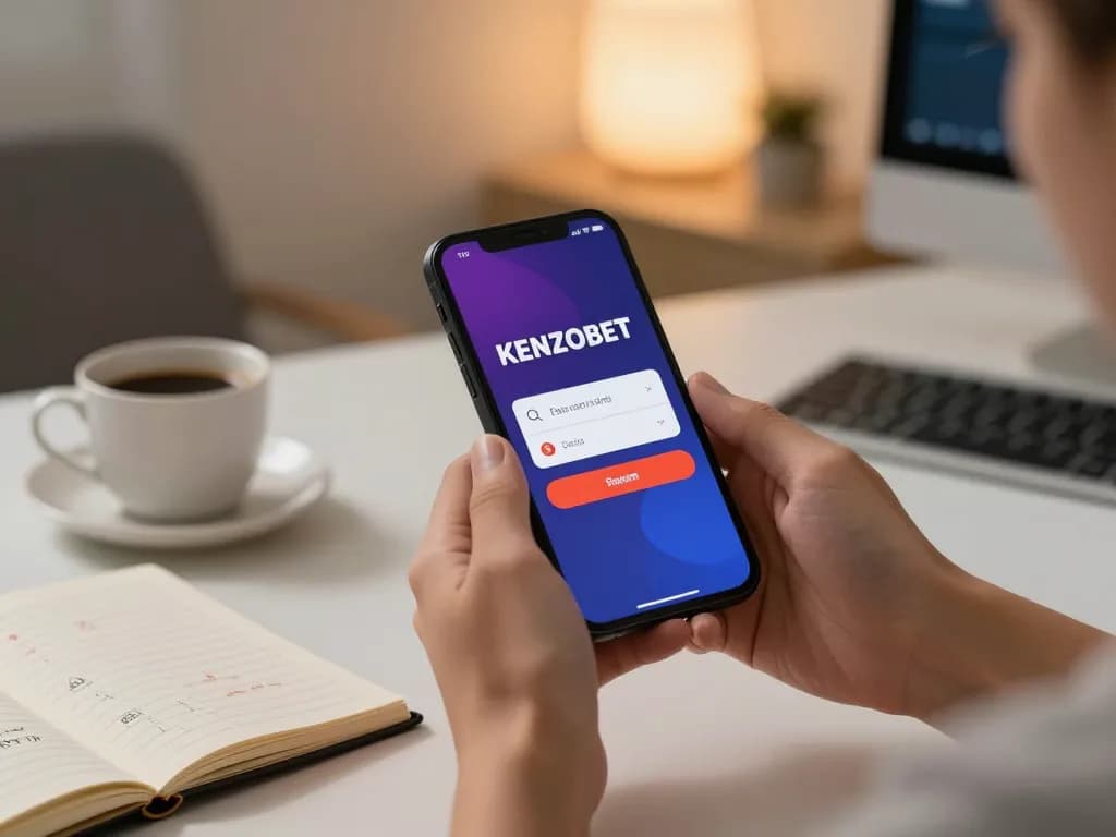 Engaging in KENZOBET login process while exploring online gambling strategies in a modern setup