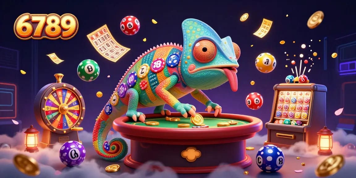 Experience thrilling casino action at 6789 with golden coins and vibrant game elements flying around.