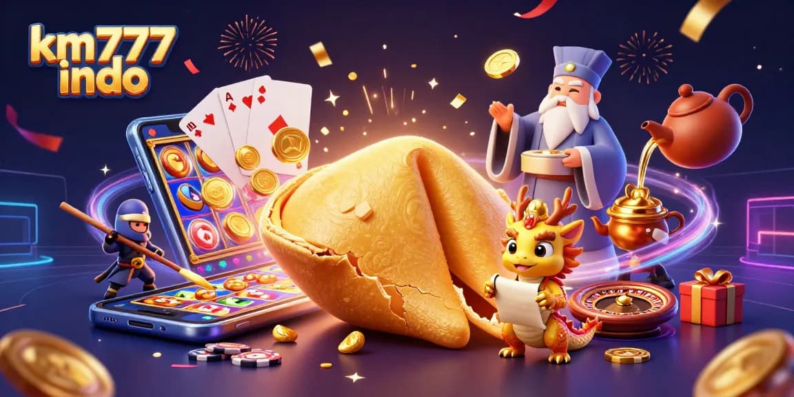 Play exciting games at km777 indo with golden fortunes, colorful slots, and vibrant celebrations.