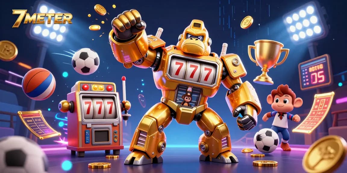 Experience thrilling gameplay at 7METER, featuring dynamic casino action with imaginative characters.