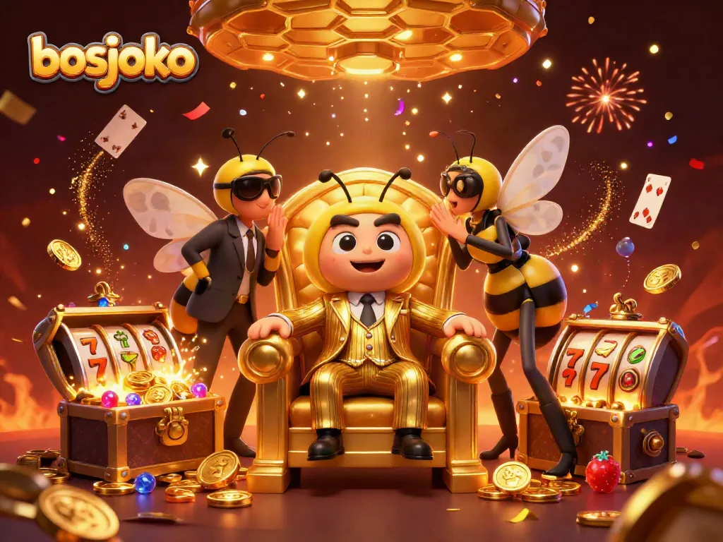 Engage with bosjoko's ultimate slots experience in a dynamic, 3D casino setting.