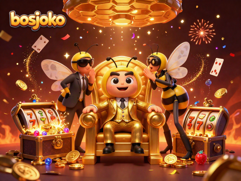 Engage with bosjoko's ultimate slots experience in a dynamic, 3D casino setting.