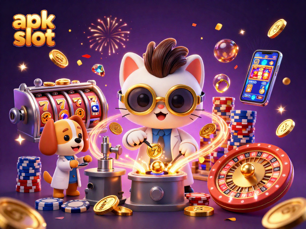 Menangkan permainan dengan apk slot di dunia kasino yang penuh gemerlap dan keseruan.