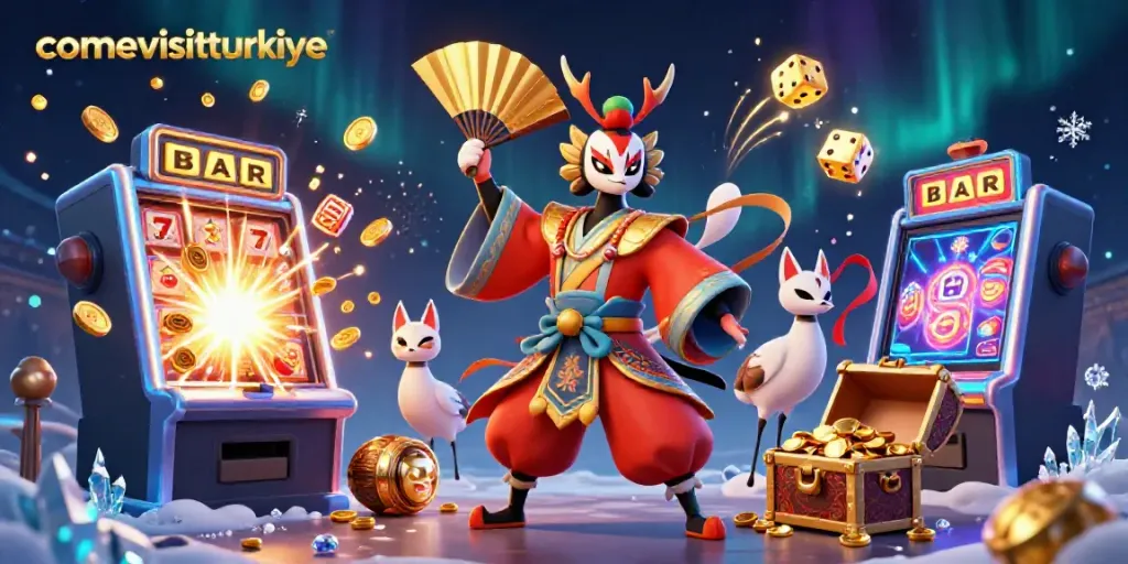Permainan slot dengan jackpot besar di bawah nama "comevisitturkiye".