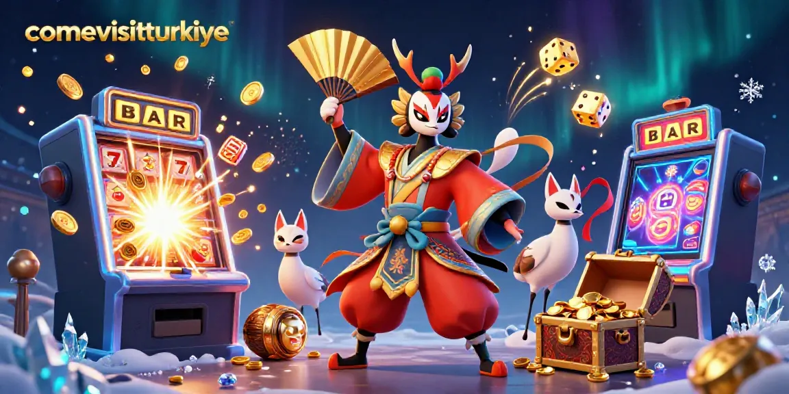 Permainan slot dengan jackpot besar di bawah nama "comevisitturkiye".