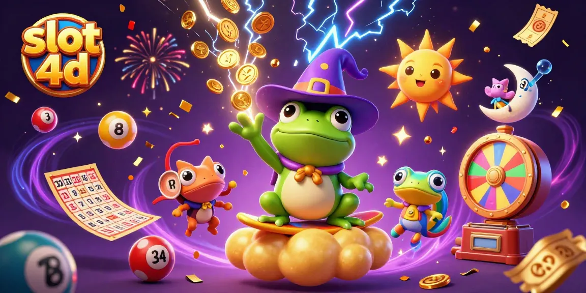 Menangkan slot 4d dengan keberuntungan dan keseruan dari permainan jackpot.