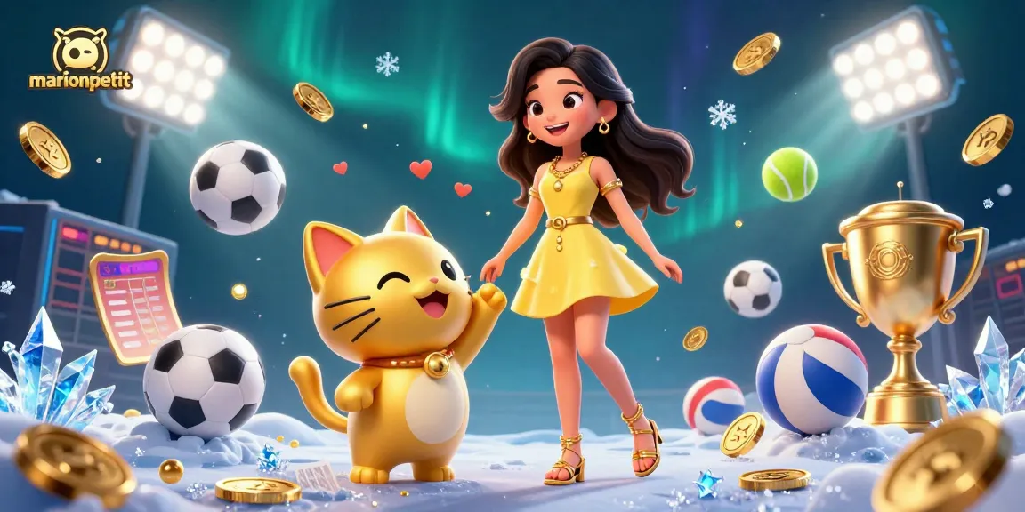 Experience thrilling online gambling action with marionpetit in an engaging vibrant scene.