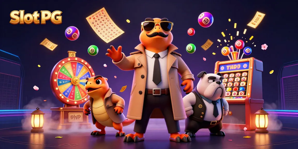 Experience the excitement of Slot PG with 3D cartoon raptors attempting to enter a casino lounge.
