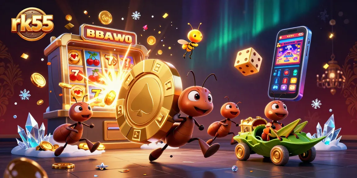 Menangkan jackpot di rk55 dengan slot dan simbol keberuntungan yang mengesankan.