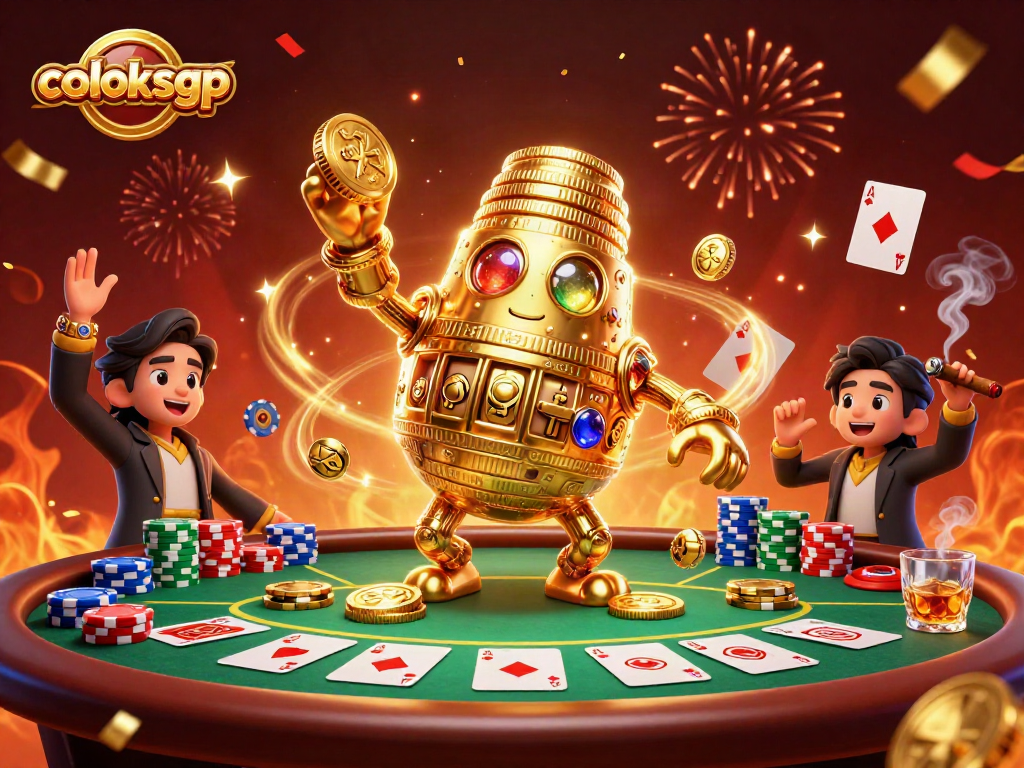 Menangkan taruhan di coloksgp dengan golem emas dan poker yang seru.