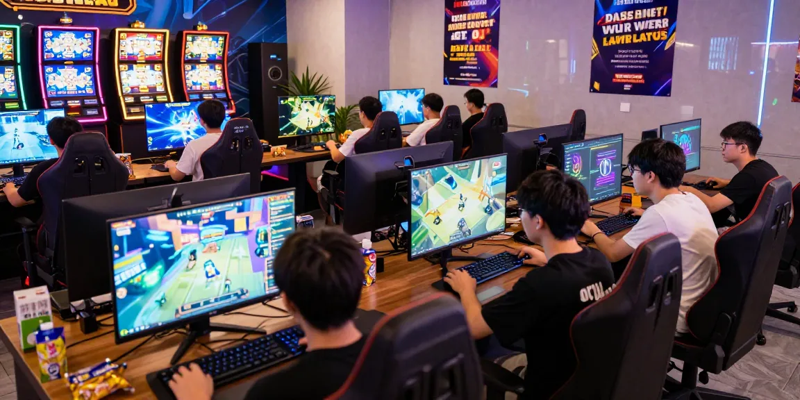 Pengalaman bermain game online di nusabhakti.com dengan pemain antusias dan suasana ceria