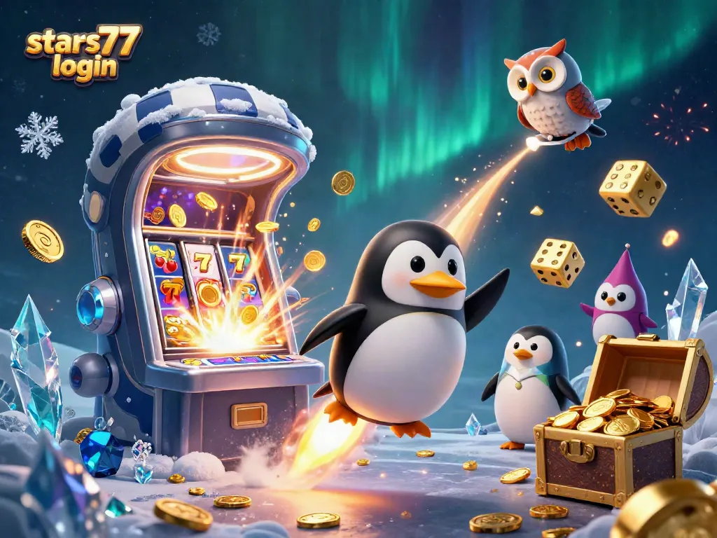 Masuk ke dunia menarik dari Stars77 login dengan slot dan jackpot bertema kasino yang berkilauan.