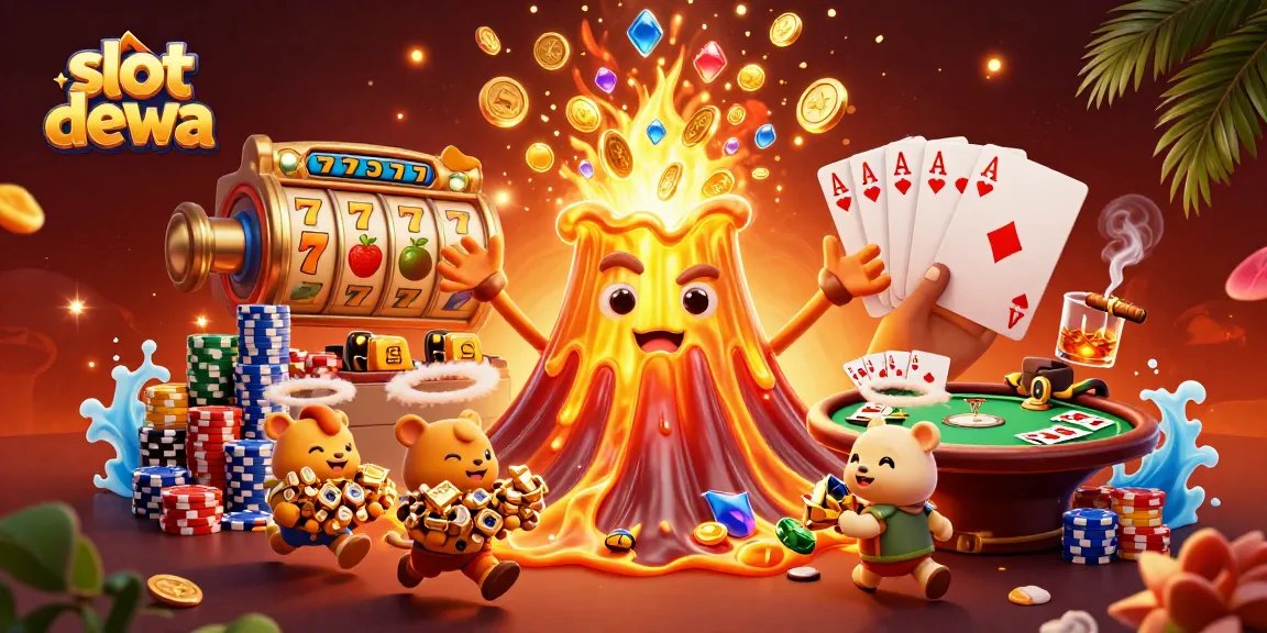 Slot dewa menciptakan pengalaman bermain mendebarkan dengan simbol slot, karakter unik, dan atmosfer kasino yang hidup.