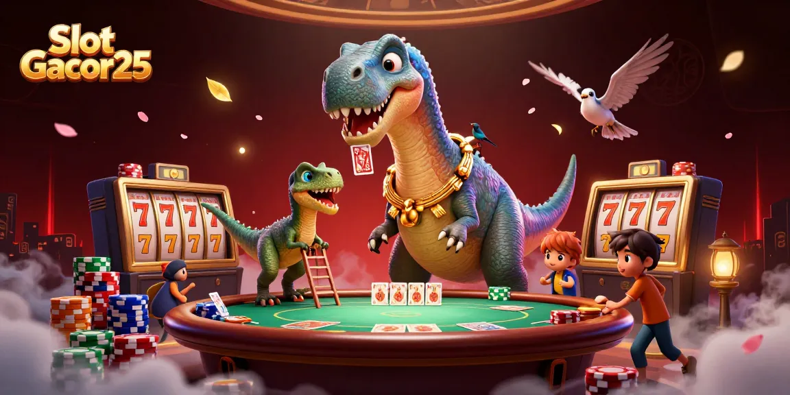 Menangkan Slot Gacor25 dengan fitur jackpot dan simbol keberuntungan!