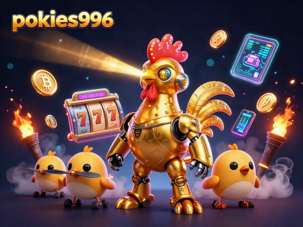 Experience ultimate fun at pokies996 with vibrant slot reels and golden animations.