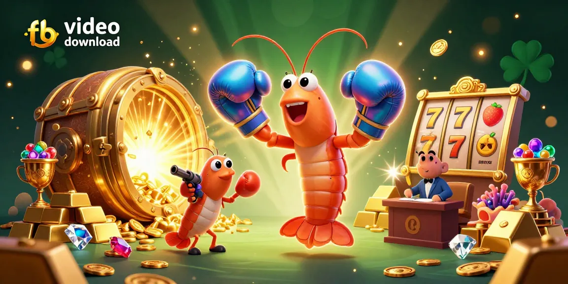 Download high-quality videos effortlessly using fb video download with vibrant casino-themed graphics.