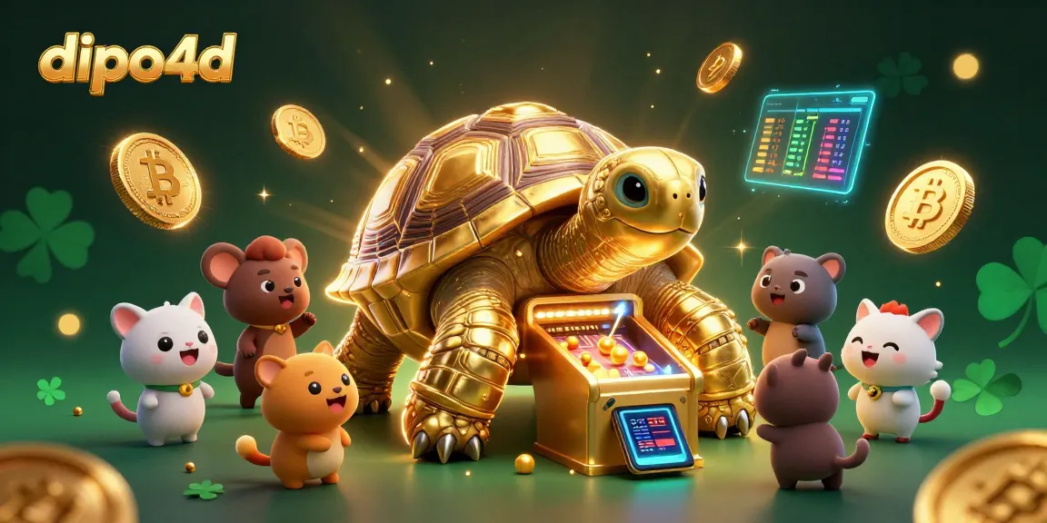 Play dipo4d with engaging pinball machine features amidst vibrant crypto elements.