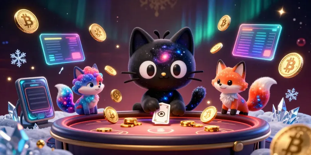 Experience thrilling gameplay at LUCUBET's cosmic casino with unique characters and vivid detail.
