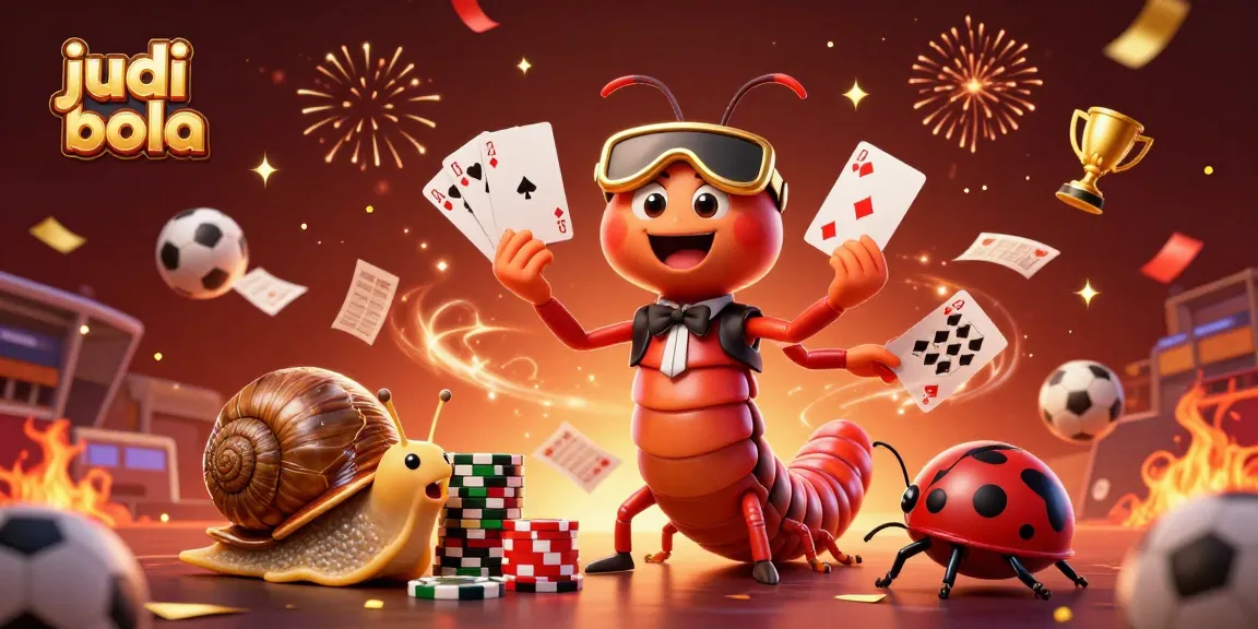 Experience thrilling judi bola action with our vibrant 3D sports betting scene full of excitement.