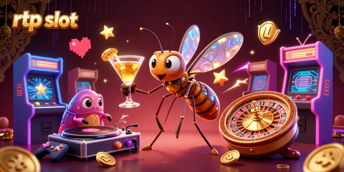 Spin and win with the latest rtp slot at a vibrant casino scene featuring colorful game elements.