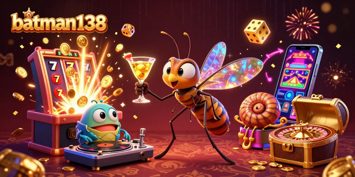 Experience the thrill of winning with batman138 in this vibrant online casino scene!