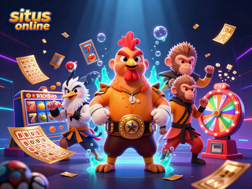 Menang besar di situs slot online dengan permainan penuh warna dan karakter menarik.