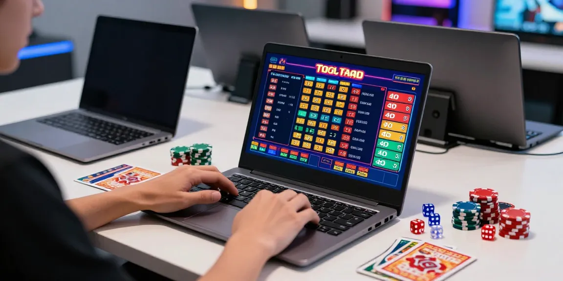 Pengguna bermain Toto Togel 4D di BUNTOGEL dengan suasana bermain yang dinamis.
