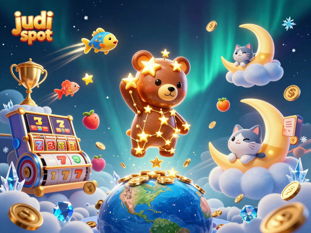 Menyusun strategi judi slot dengan simbol jackpot dan koin emas bersinar yang mengalir!