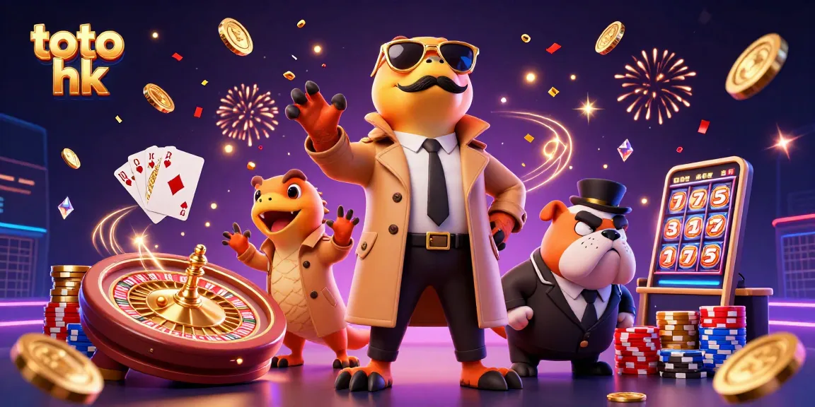 Mengalami keseruan toto hk dengan raptor lucu dan bouncer di kasino yang meriah.