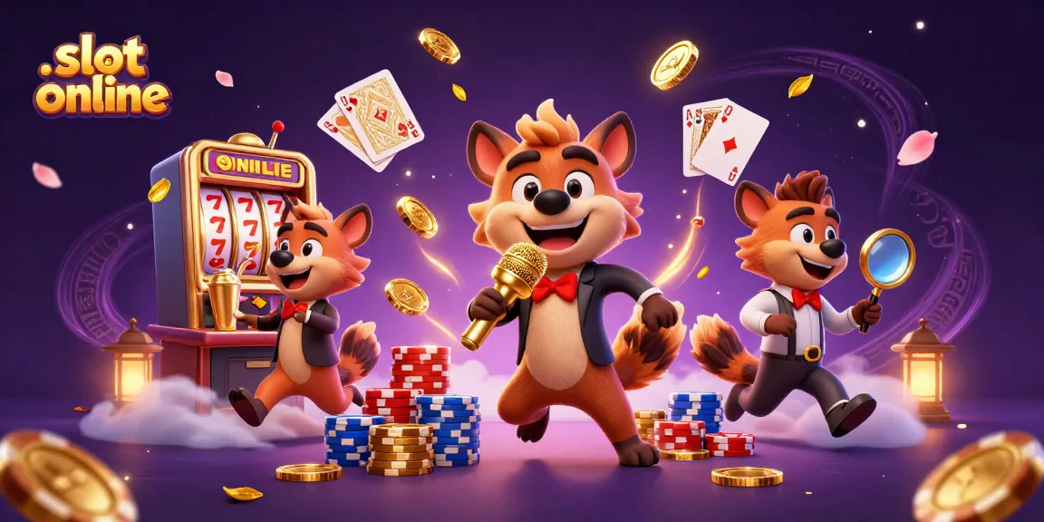Permainan slot online penuh aksi dengan karakter humoris di kasino digital.