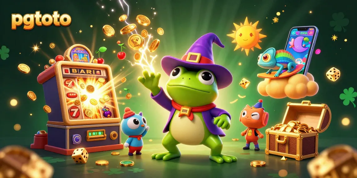 Menangkan jackpot di pgtoto sambil menikmati gemerlap koin emas dan permainan slot yang menarik.