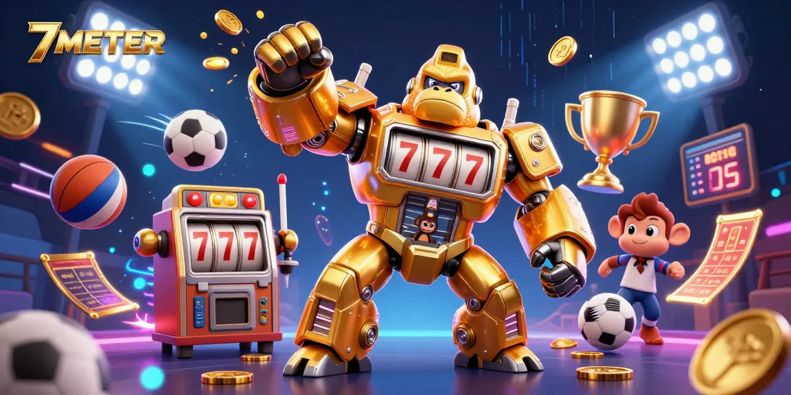 Experience thrilling gameplay at 7METER, featuring dynamic casino action with imaginative characters.